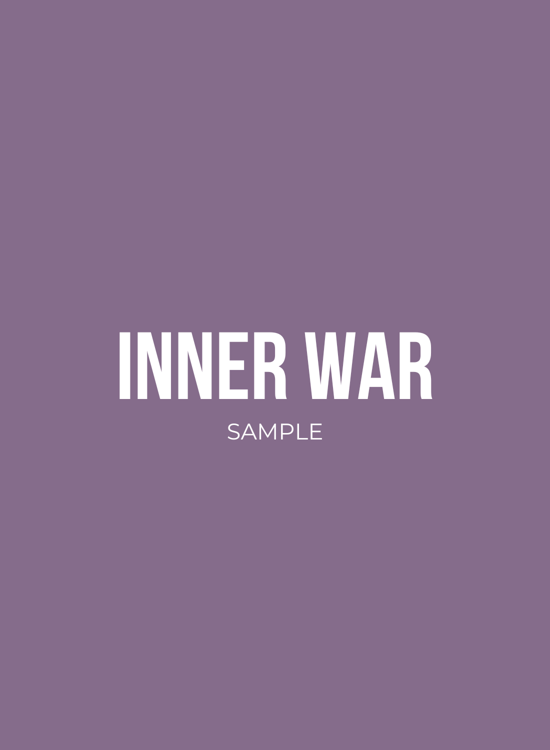 SAMPLE - INNER WAR